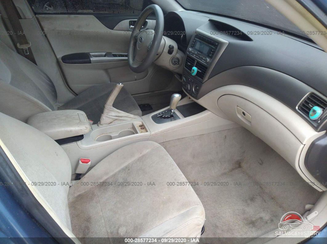 JF1GE61668H500799 2008 SUBARU IMPREZA SEDAN photo no. 5