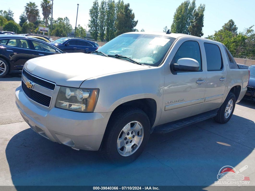 3GNFK12337G172893 2007 CHEVROLET AVALANCHE 1500 photo no. 2
