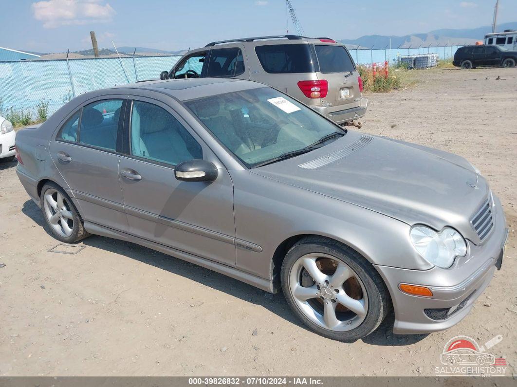 WDBRF40J05F711092 2005 MERCEDES-BENZ C 230 photo no. 2