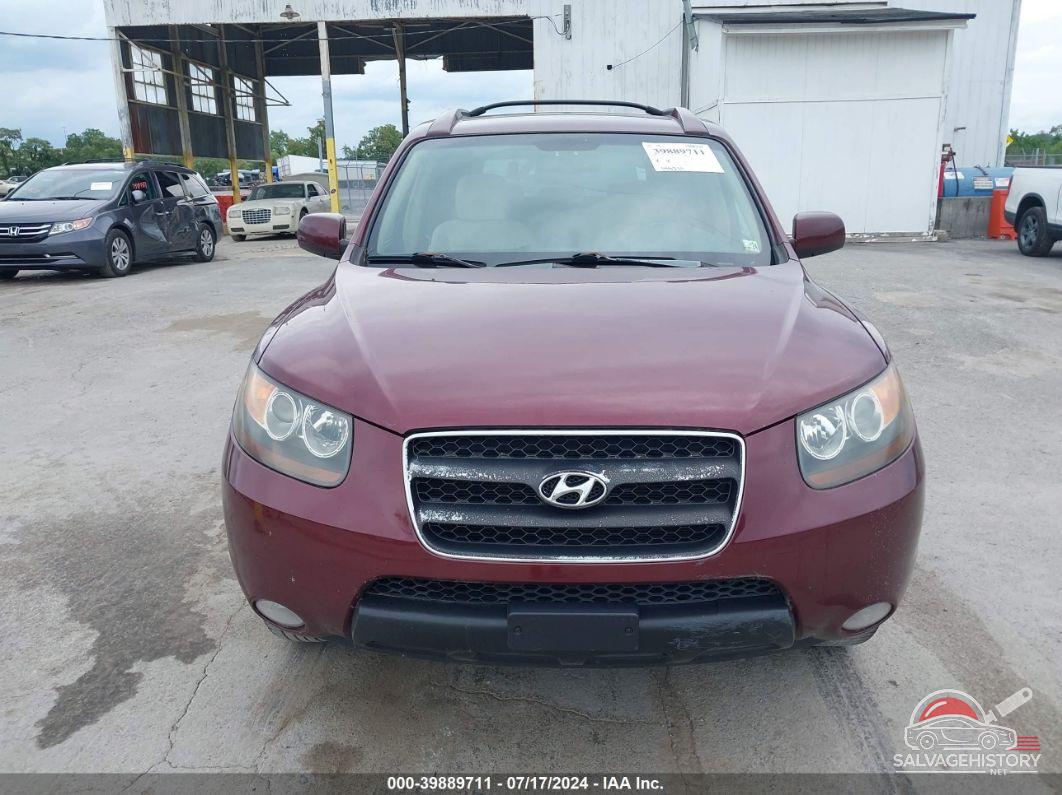5NMSH13E67H091770 2007 HYUNDAI SANTA FE photo no. 6