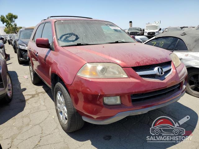 2HNYD18816H510346 2006 ACURA MDX photo no. 4