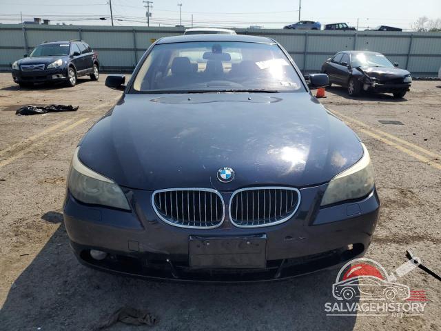 WBANE73586CM42570 2006 BMW 5 SERIES photo no. 5