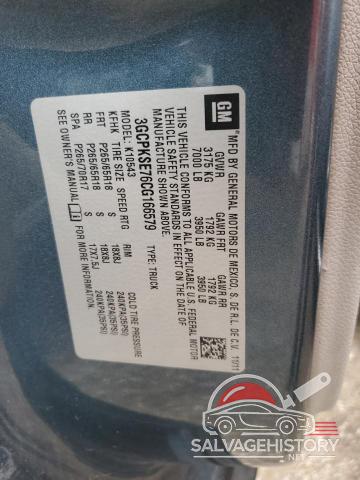 3GCPKSE76CG166579 2012 CHEVROLET All Models photo no. 12