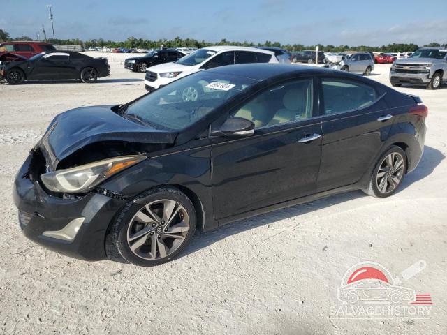 KMHDH4AE8EU078646 2014 HYUNDAI ELANTRA photo no. 3