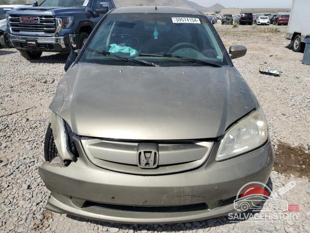 JHMES96685S013783 2005 HONDA CIVIC photo no. 5