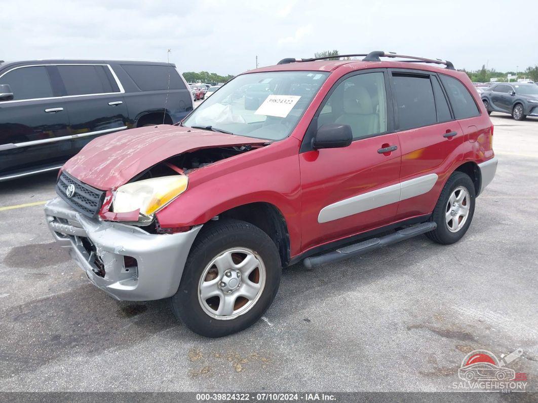 JTEGH20V330082501 2003 TOYOTA RAV4 photo no. 2