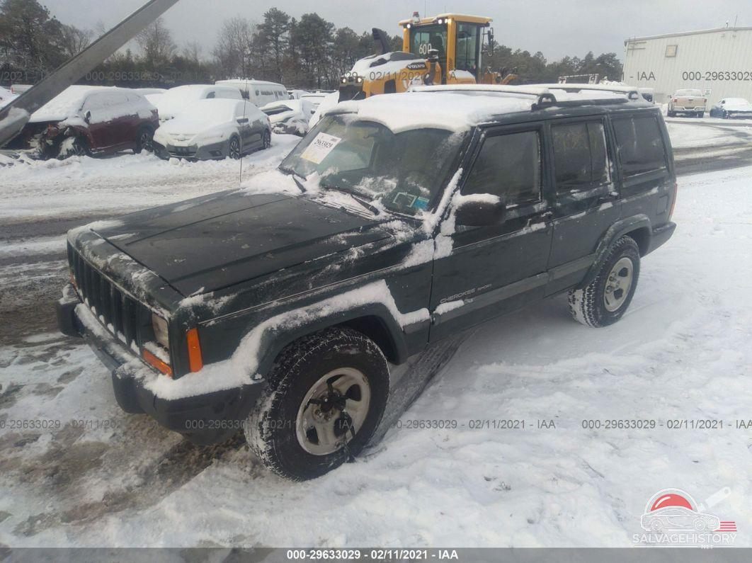 1J4FF48S9YL216732 2000 JEEP CHEROKEE photo no. 2