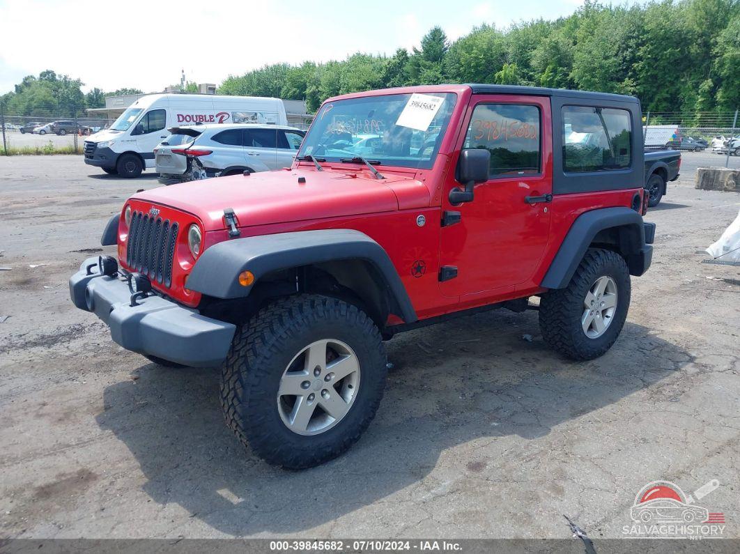 1J4FA24167L149151 2007 JEEP WRANGLER photo no. 2