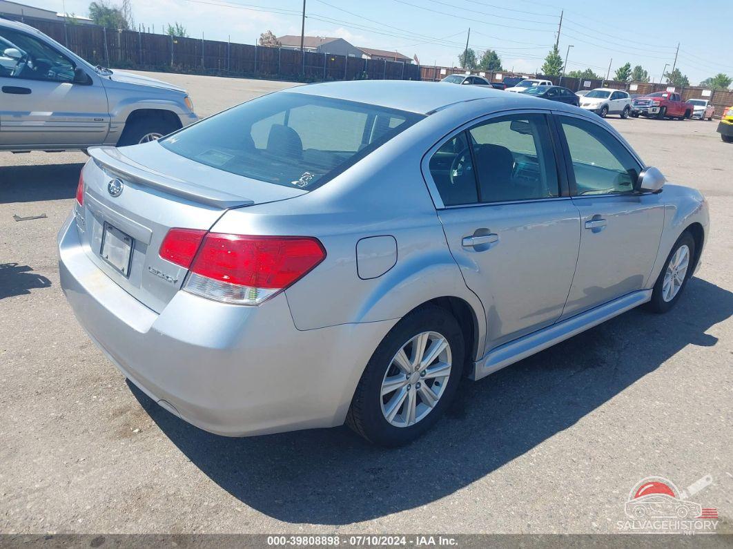 4S3BMCA60C3042124 2012 SUBARU LEGACY photo no. 4