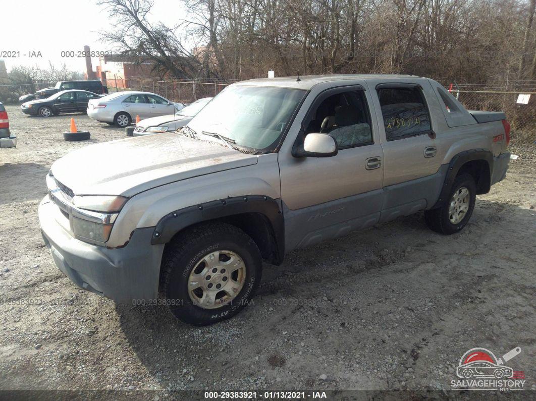 3GNEK13T42G117209 2002 CHEVROLET AVALANCHE photo no. 2