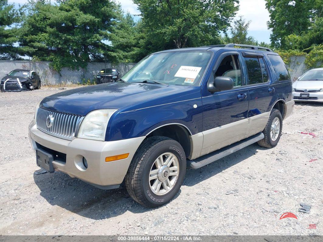 4M2ZU86E44UJ24472 2004 MERCURY MOUNTAINEER photo no. 2