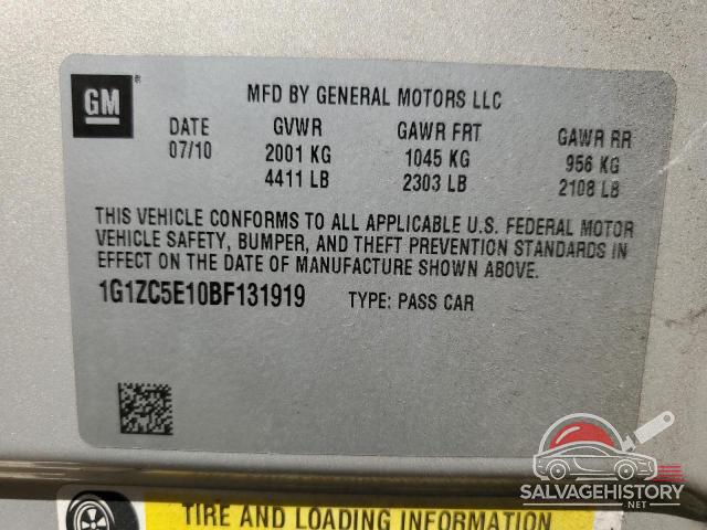 1G1ZC5E10BF131919 2011 CHEVROLET MALIBU photo no. 12