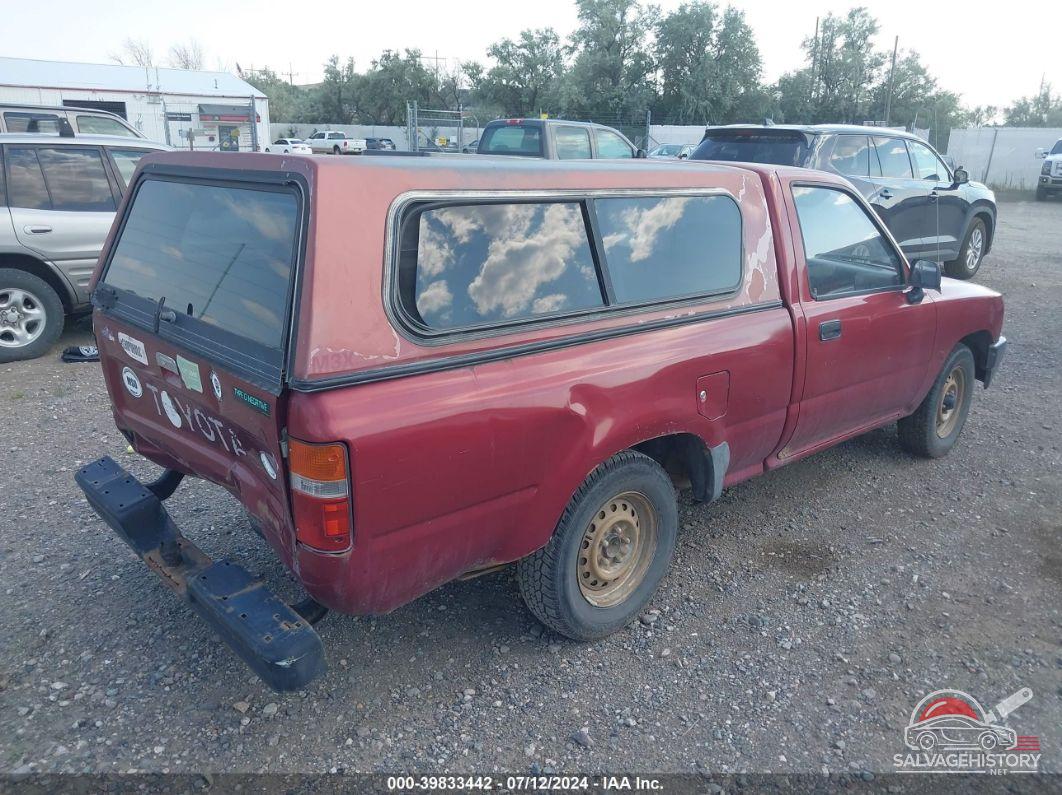 JT4RN81A6M5125382 1991 TOYOTA PICKUP photo no. 4
