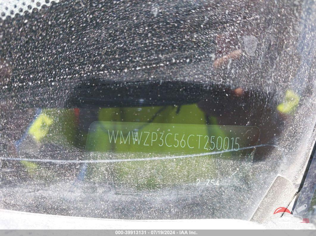 WMWZP3C56CT250015 2012 MINI COOPER S photo no. 9