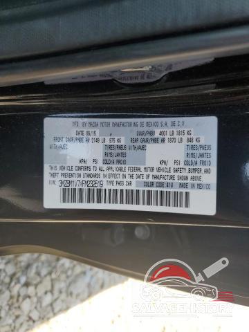 3MZBM1V7XFM232519 2015 MAZDA 3 photo no. 12