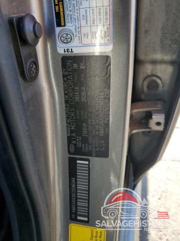 KNAFU4A26C5596144 2012 KIA FORTE photo no. 12