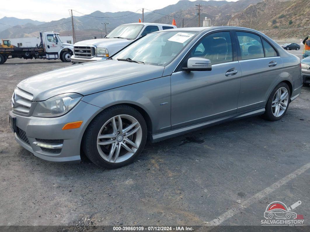 WDDGF4HB3CR237257 2012 MERCEDES-BENZ C 250 photo no. 2