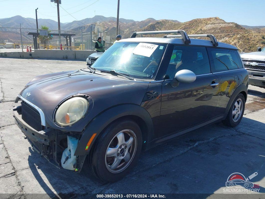 WMWML33508TN66619 2008 MINI COOPER CLUBMAN photo no. 2