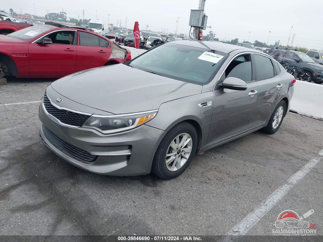 5XXGT4L35GG030171 2016 KIA OPTIMA photo no. 2