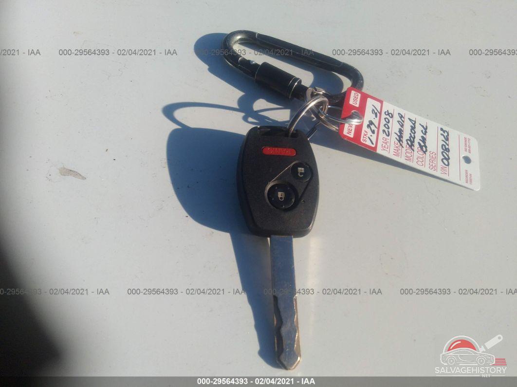 1HGCS22838A008123 2008 HONDA ACCORD CPE photo no. 11
