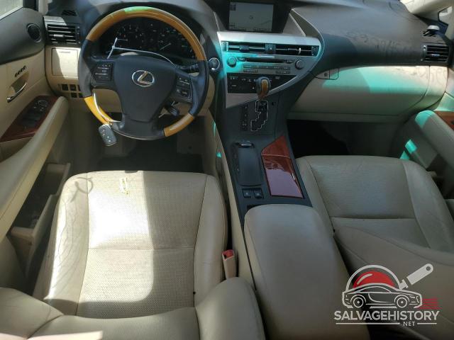 2T2BK1BA7AC012583 2010 LEXUS RX350 photo no. 8