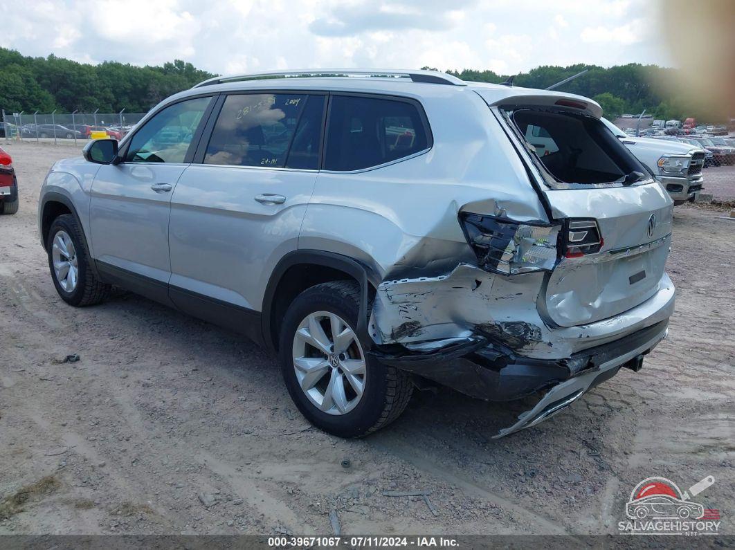 1V2GR2CA8KC582031 2019 VOLKSWAGEN ATLAS photo no. 3