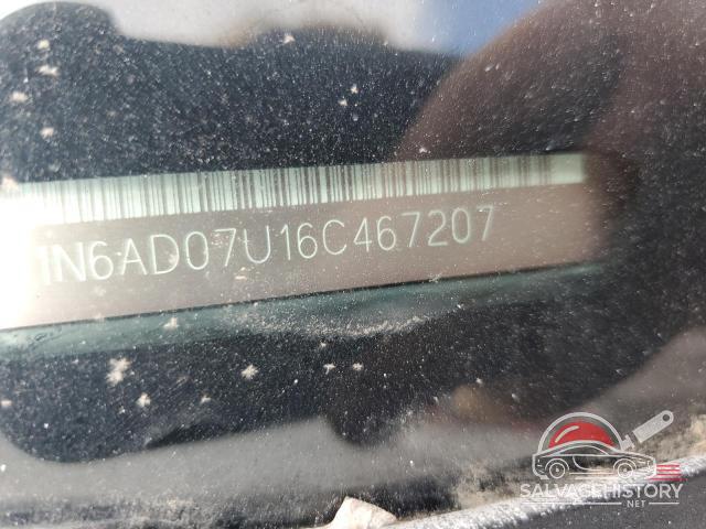 1N6AD07U16C467207 2006 NISSAN FRONTIER photo no. 12