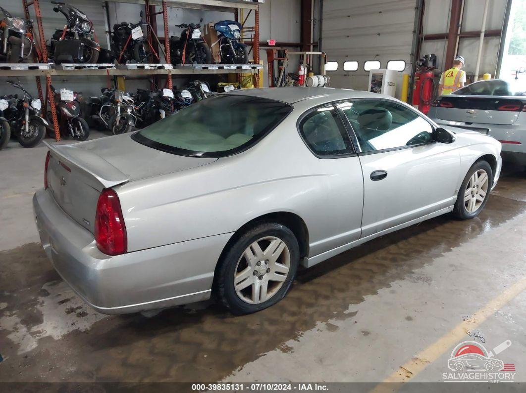 2G1WK15K379413432 2007 CHEVROLET MONTE CARLO photo no. 4