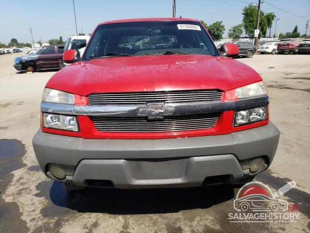3GNEC13T42G122116 2002 CHEVROLET AVALANCHE photo no. 5