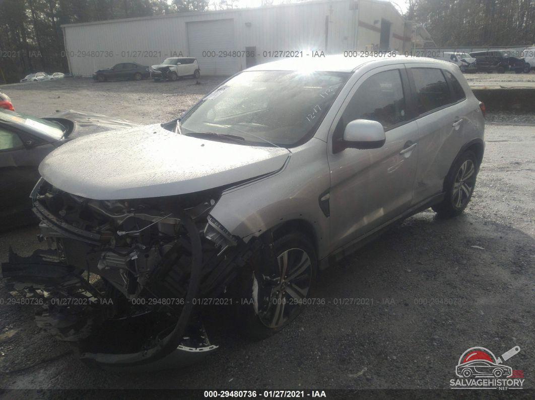 JA4AP3AU3LU021922 2020 MITSUBISHI OUTLANDER SPORT photo no. 2