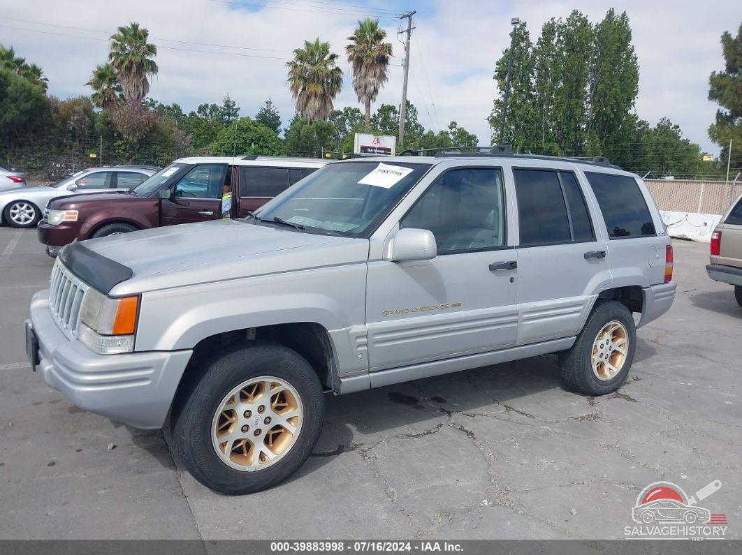 1J4GZ78Y8TC399731 1996 JEEP GRAND CHEROKEE photo no. 2