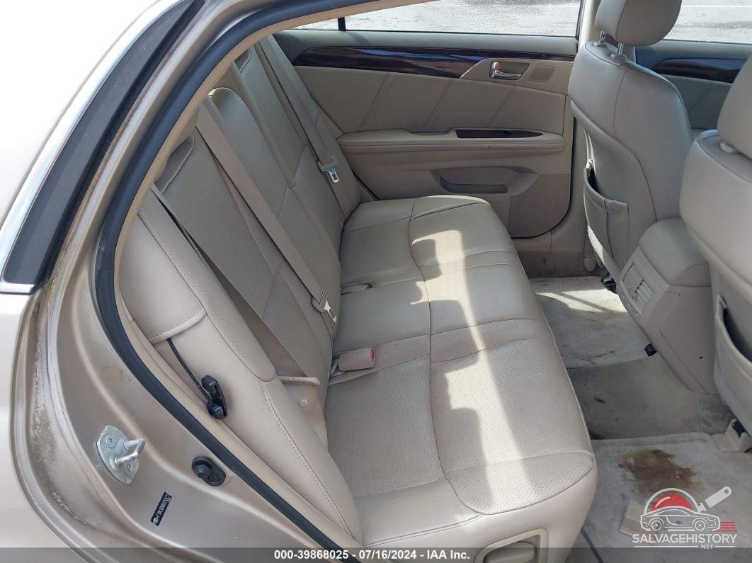 4T1BK36B88U259431 2008 TOYOTA AVALON photo no. 8