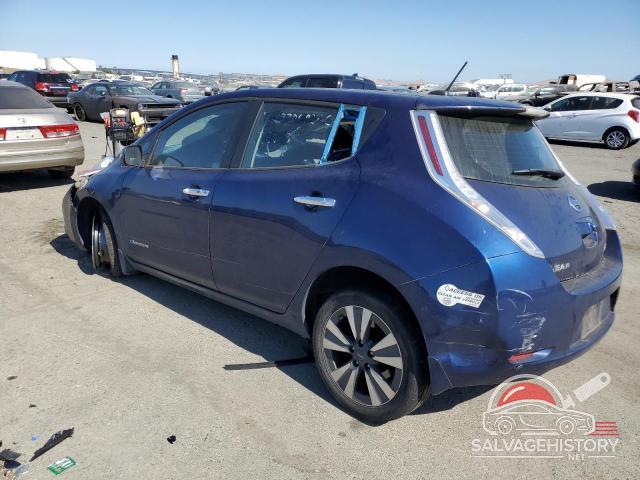 1N4BZ0CP2GC306073 2016 NISSAN LEAF photo no. 2