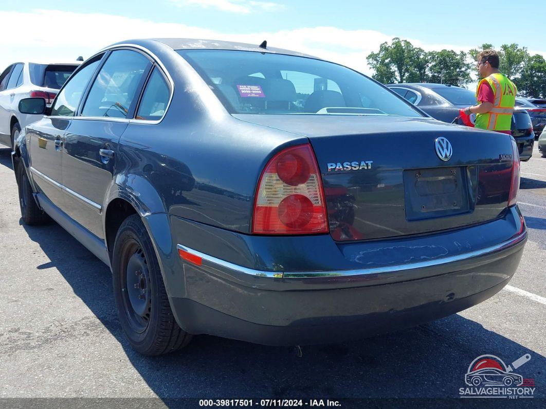 WVWPD63B82P119931 2002 VOLKSWAGEN PASSAT photo no. 3