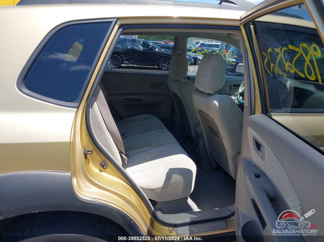 KM8JN72D55U137820 2005 HYUNDAI TUCSON photo no. 8