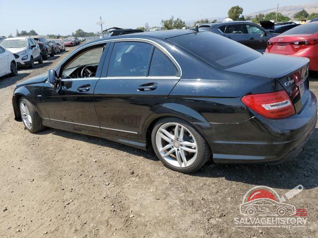 WDDGF4HB0CA729372 2012 MERCEDES-BENZ C-CLASS photo no. 2