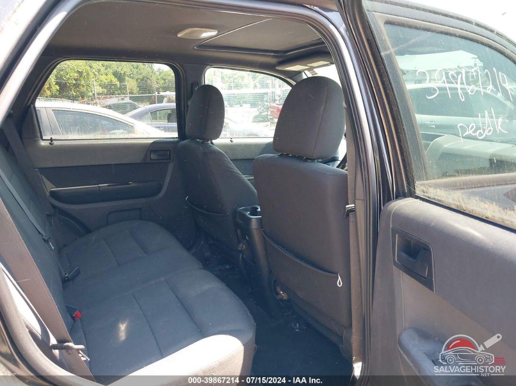 1FMCU9DGXBKA99054 2011 FORD ESCAPE photo no. 8