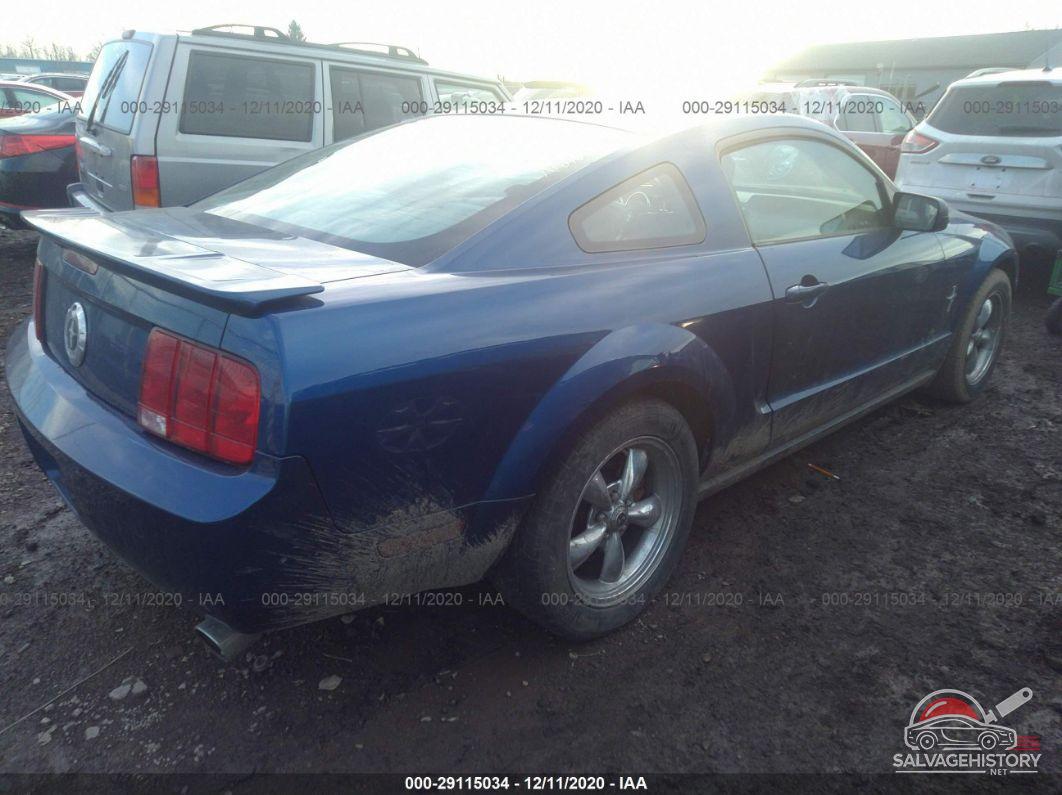 1ZVFT80N275335248 2007 FORD MUSTANG photo no. 4
