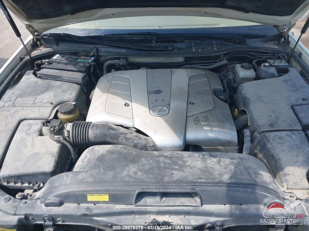 JTHBN30F810011733 2001 LEXUS LS 430 photo no. 10