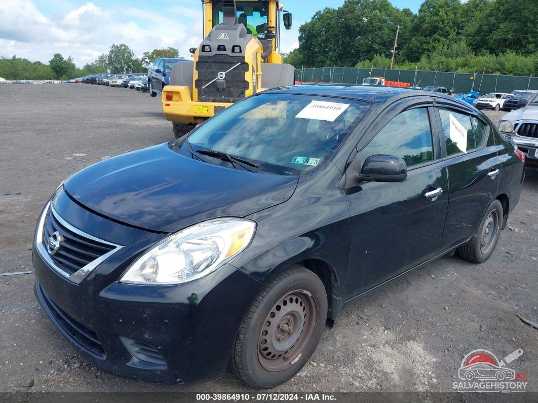 3N1CN7AP0DL866831 2013 NISSAN VERSA photo no. 2