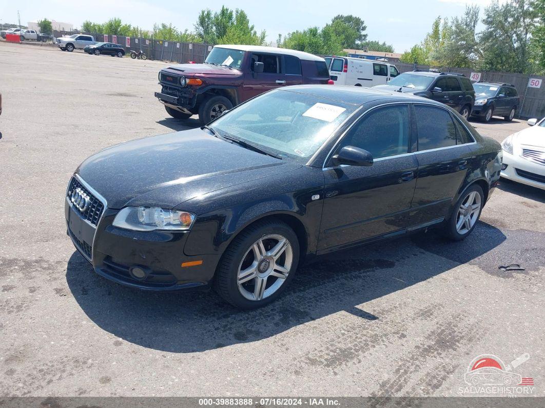 WAUAF78E58A005290 2008 AUDI A4 photo no. 2
