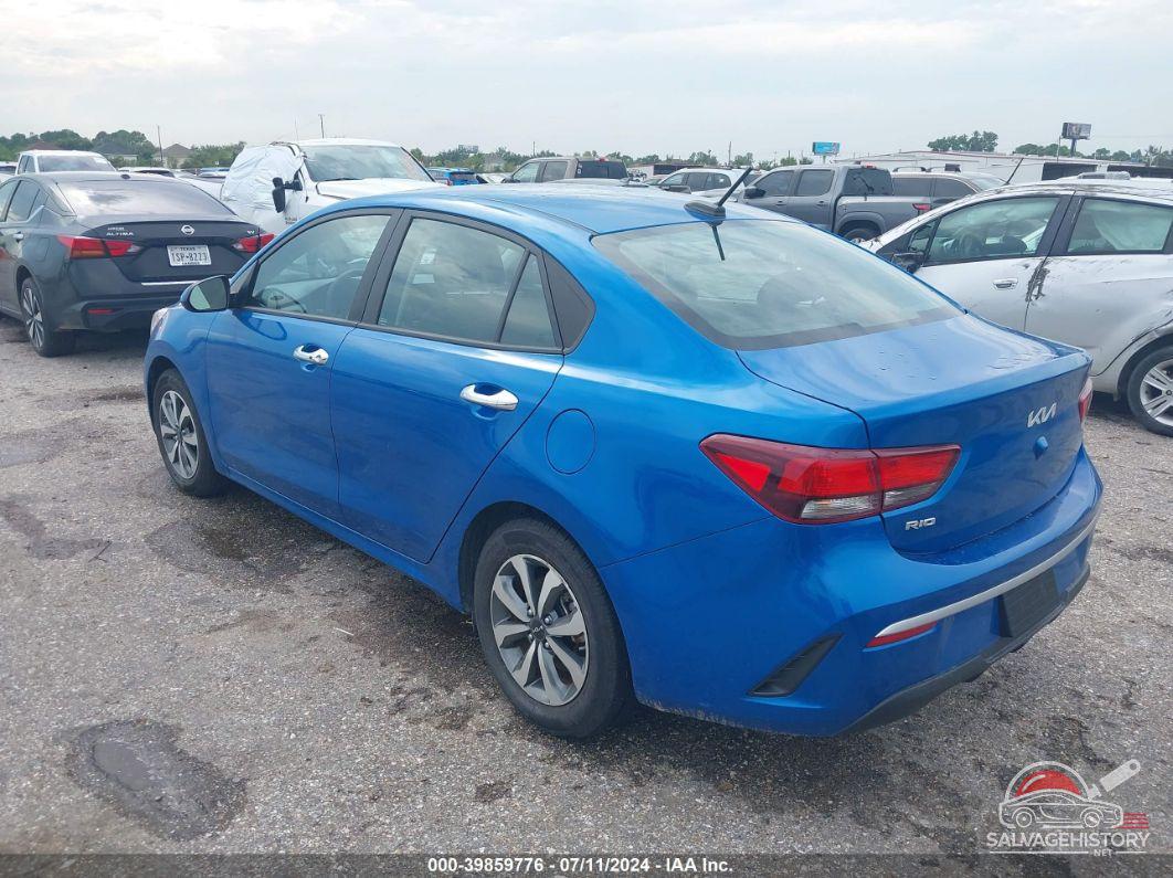 3KPA24AD0PE573232 2023 KIA RIO photo no. 3