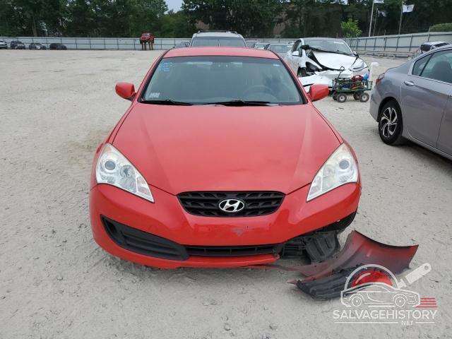 KMHHT6KD4AU030492 2010 HYUNDAI GENESIS photo no. 5