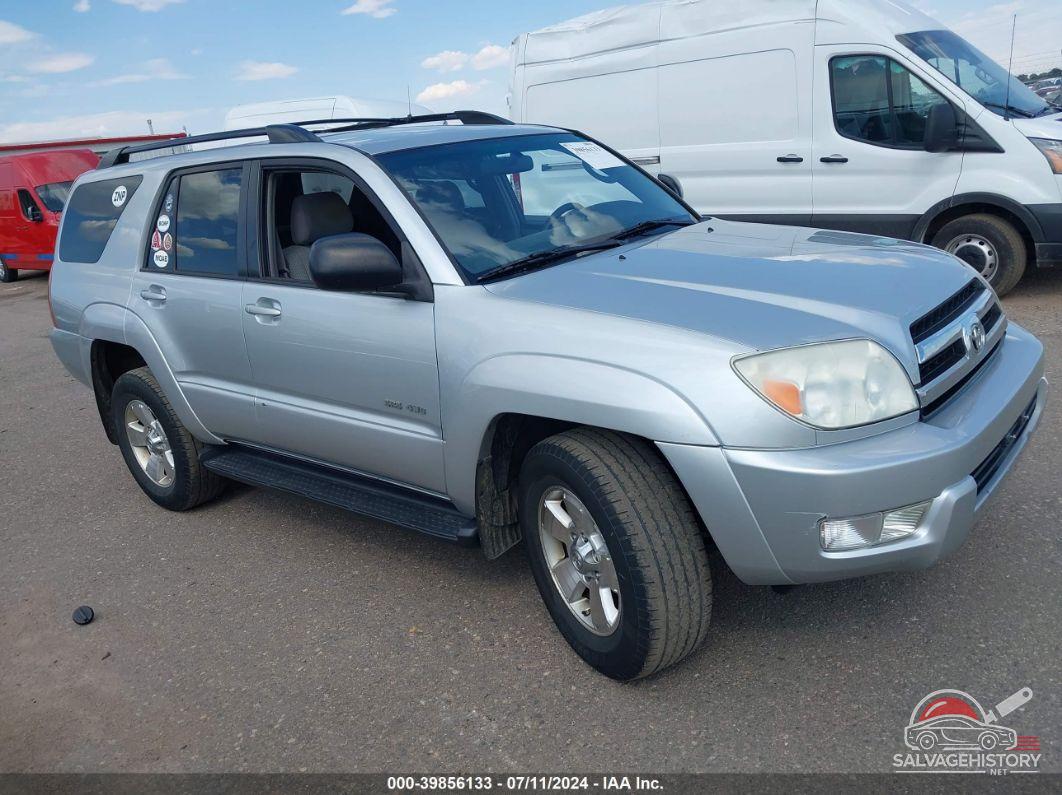 JTEBU14R250069884 2005 TOYOTA 4RUNNER photo no. 3