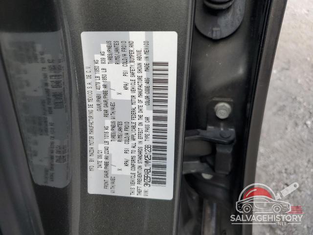 3MZBPABL1MM251238 2021 MAZDA 3 photo no. 12