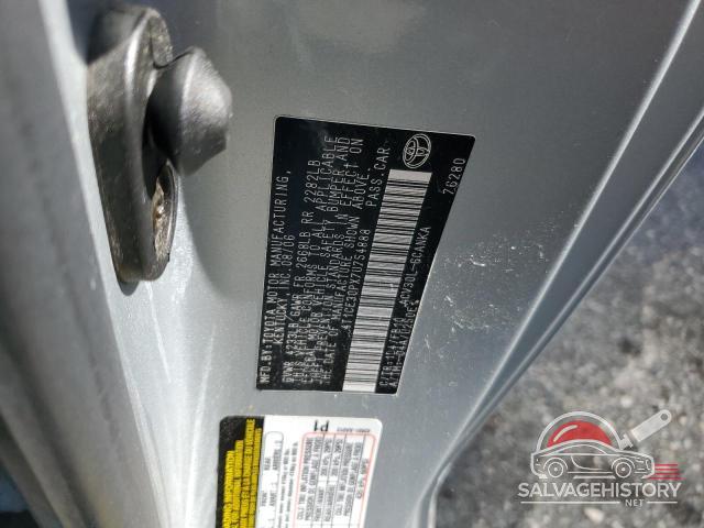 4T1CE30PX7U754888 2007 TOYOTA CAMRY SOLA photo no. 13