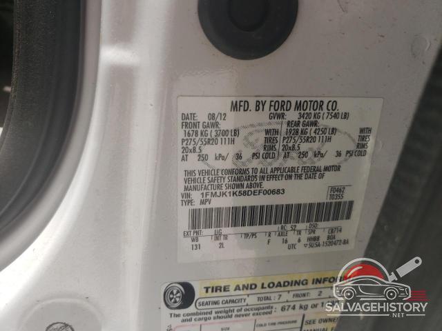 1FMJK1K58DEF00683 2013 FORD EXPEDITION photo no. 13