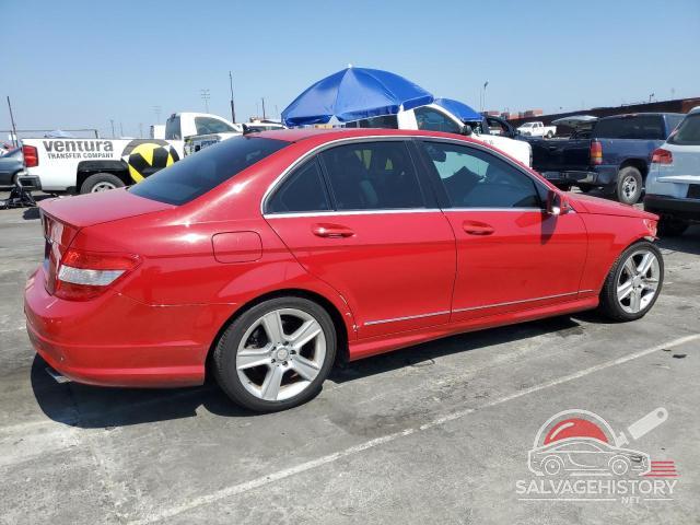WDDGF5EB2BR146702 2011 MERCEDES-BENZ C-CLASS photo no. 3