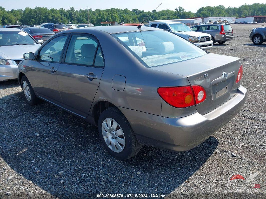 2T1BR38E24C185647 2004 TOYOTA COROLLA photo no. 3