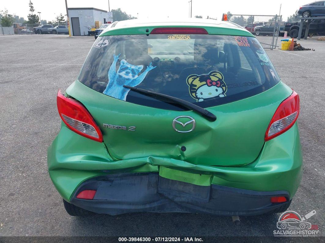 JM1DE1HZ4B0102450 2011 MAZDA MAZDA2 photo no. 6